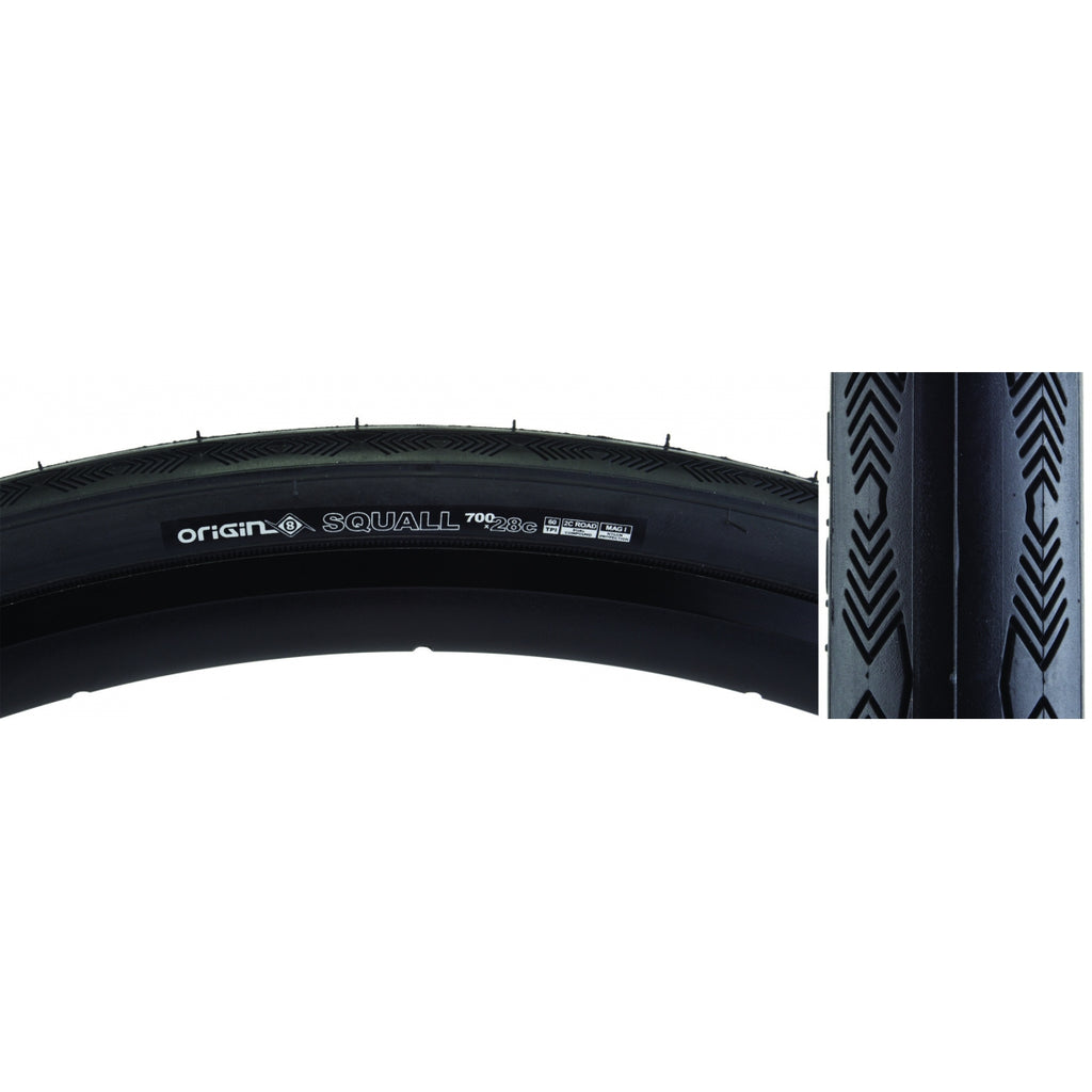 ORIGIN 8 SQUALL 700x28 WIRE BELT BK/BK