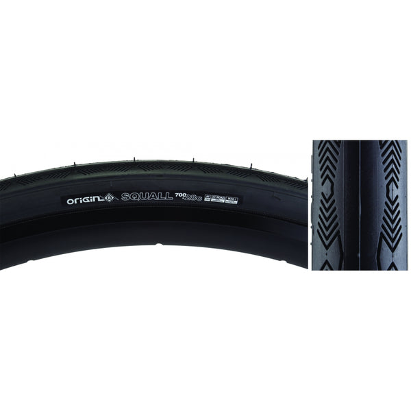 ORIGIN 8 SQUALL 700x28 WIRE BELT BK/BK