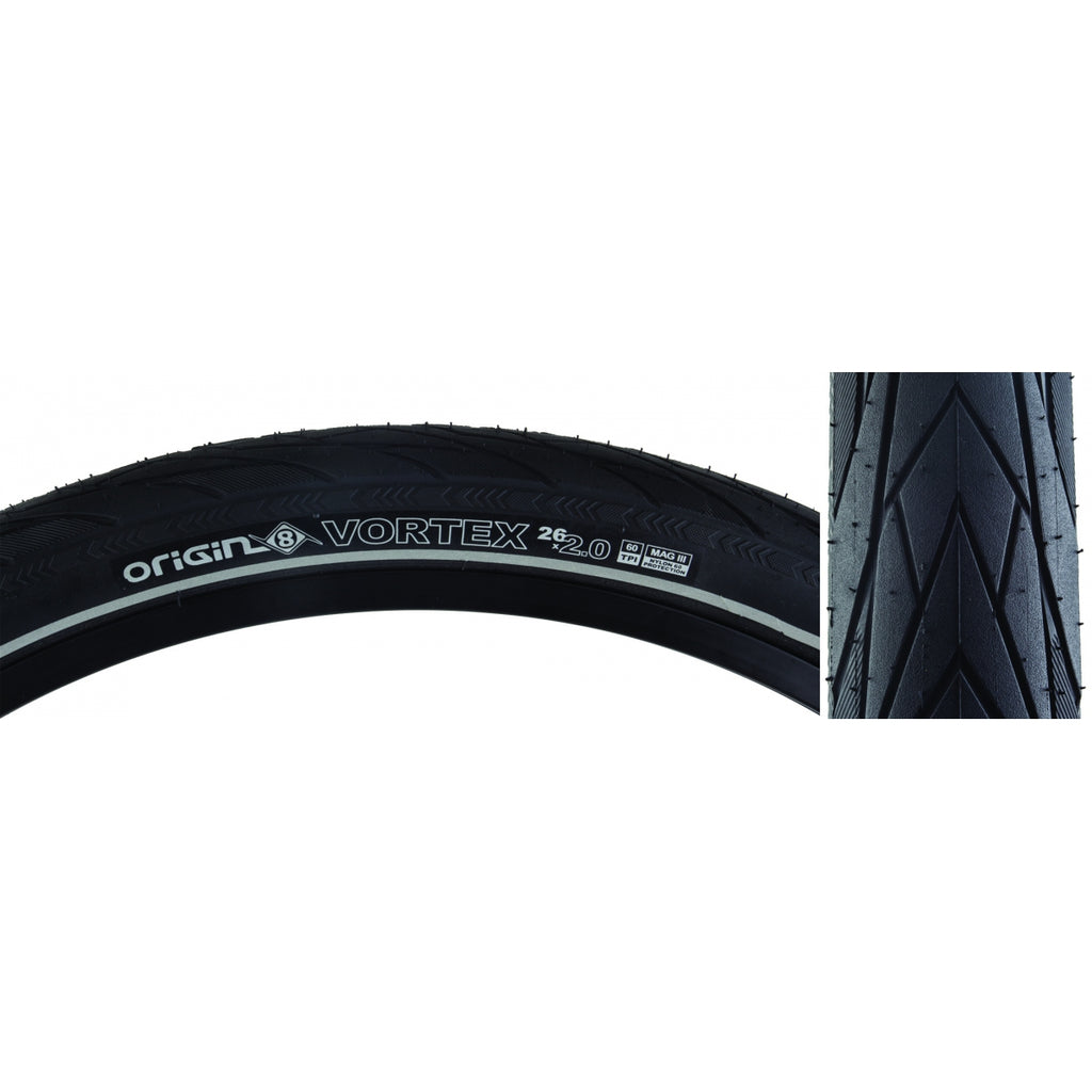 ORIGIN 8 VORTEX 26x2.00 WIRE BELT BK/BK/REF