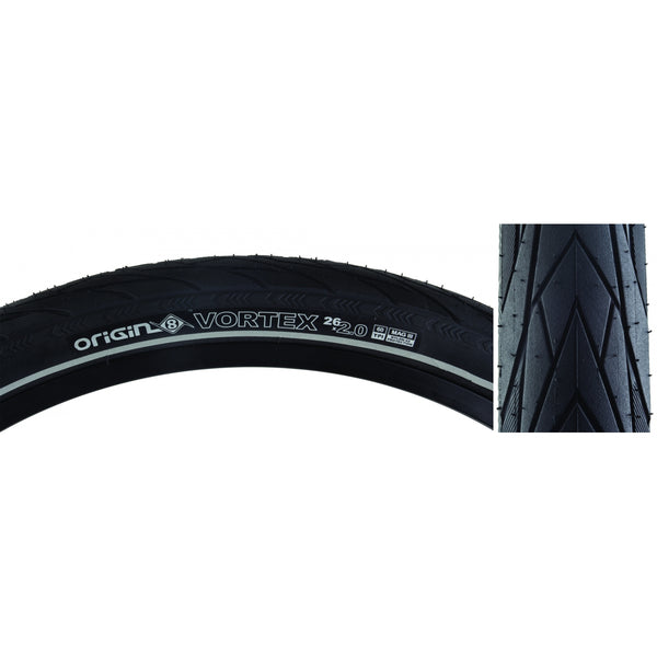 ORIGIN 8 VORTEX 26x2.00 WIRE BELT BK/BK/REF