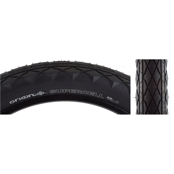 ORIGIN 8 SUPERCELL 26x4.0 WIRE BK/BK