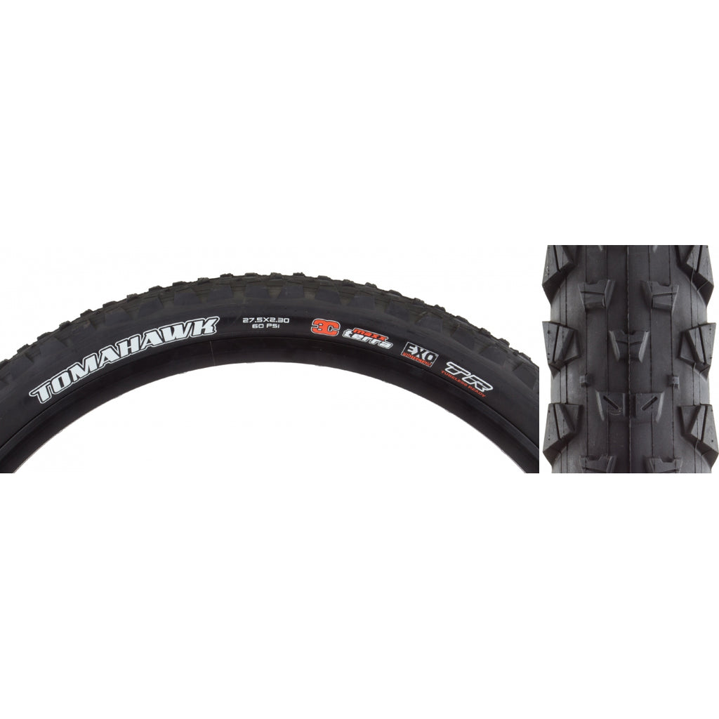 MAX TOMAHAWK 27.5x2.3 BLACK FOLD/60/3C/EXO/TR