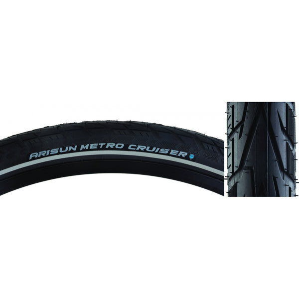 ARISUN METRO CRUISER 700x38 BLACK WIRE/30