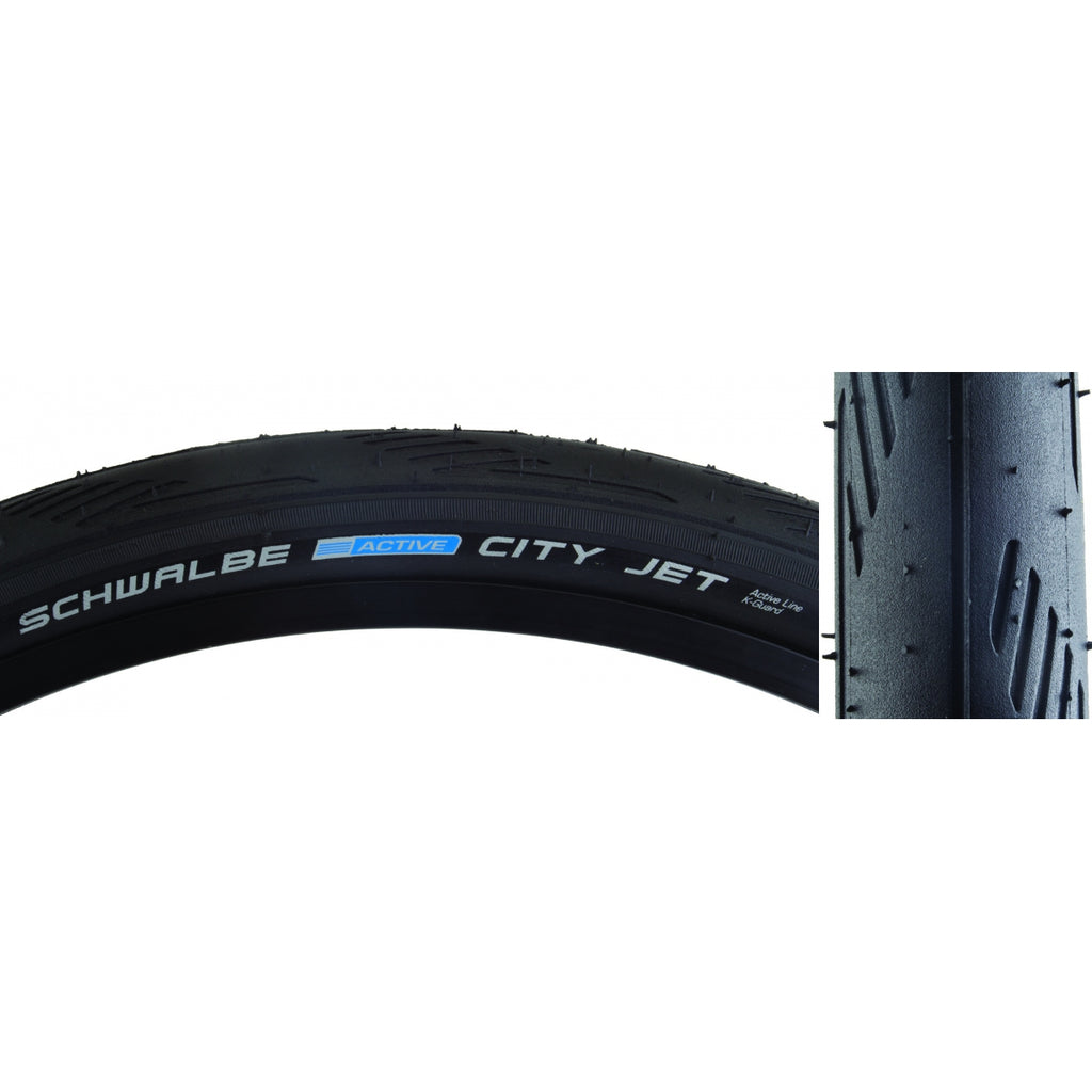 SWB CITY ACTIVE LITE JET 26x1.5 K-GUARD BK/BSK/REF SBC WIRE