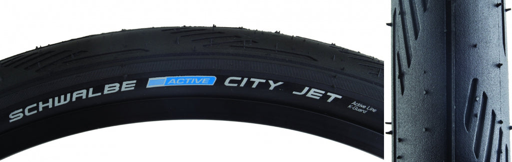 SWB CITY ACTIVE LITE JET 26x1.5 K-GUARD BK/BSK/REF SBC WIRE