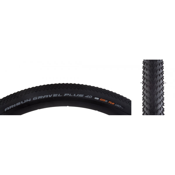 ARISUN GRAVEL 40+ 700x40 BLACK FOLD/120 RSD+/TR