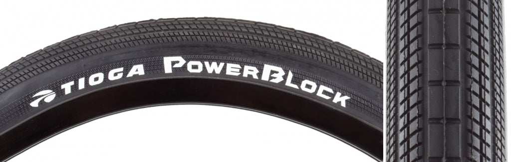 TIOGA POWERBLOCK 24x1.6 WIRE BLACK