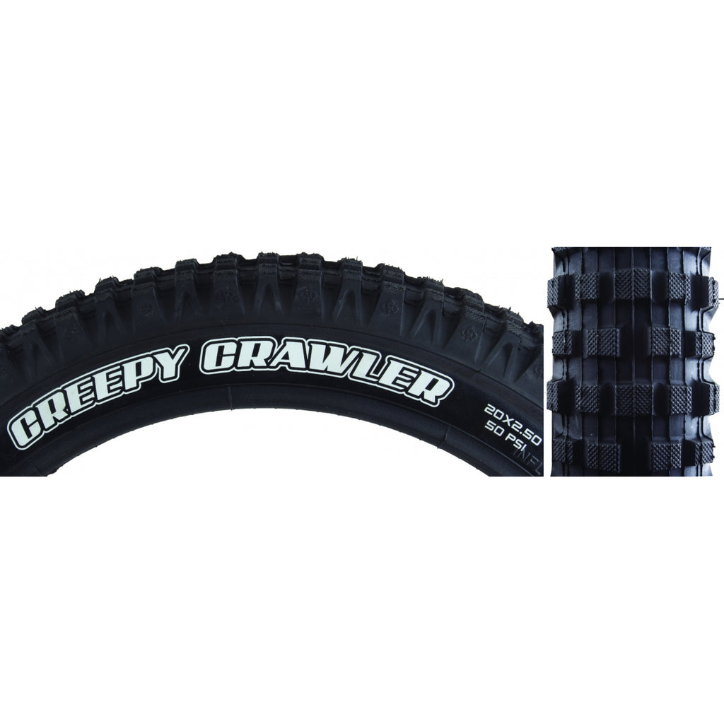 MAX CREEPYCRAWLER R (ISO 387) 20x2.5 BLACK WIRE 25 SC/ST