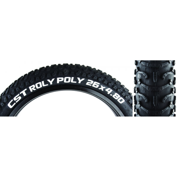 CSTP ROLY POLY 26x4.8 BK/BK WIRE SC