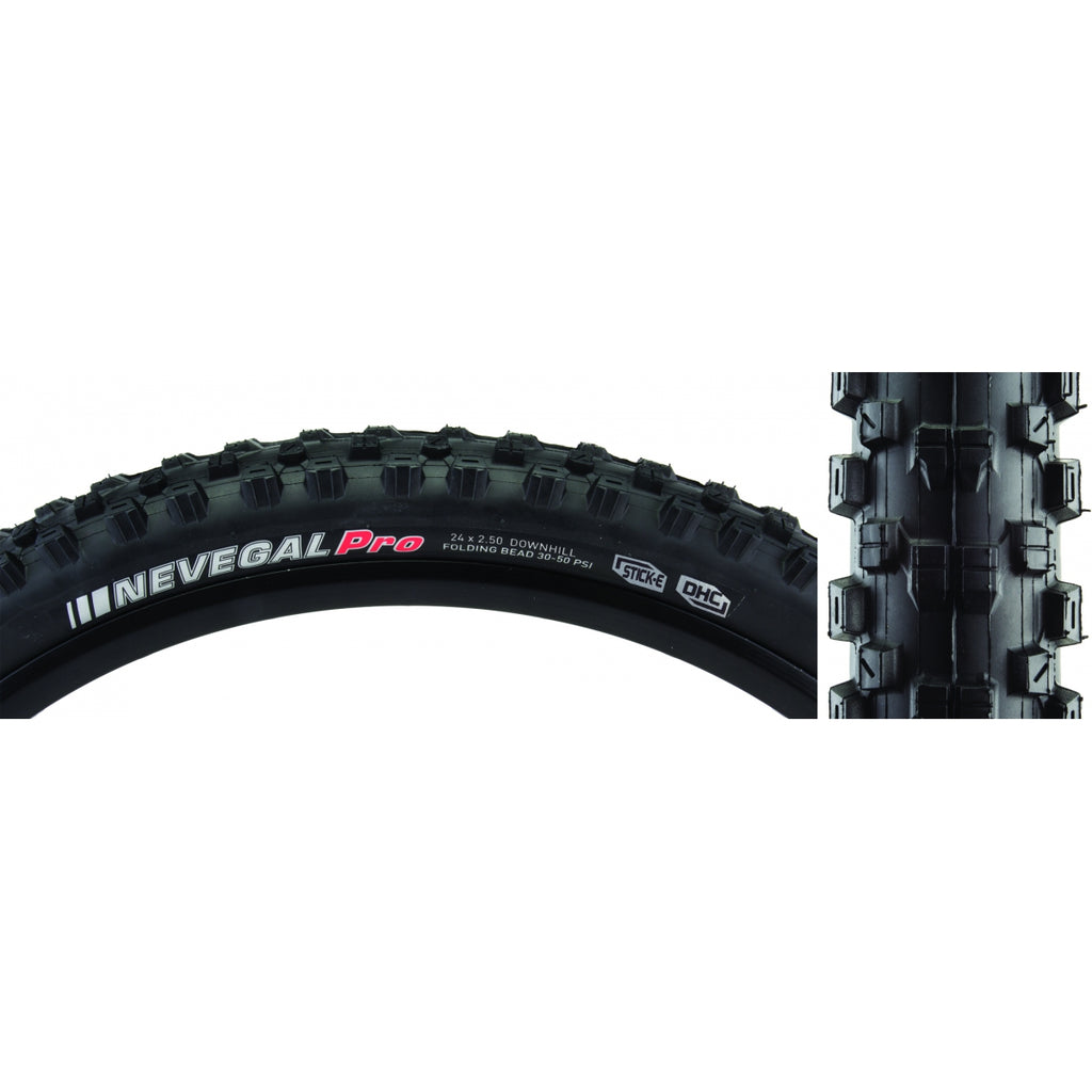 KEN NEVEGAL PRO 24x2.5 BK/BK STICK-E/DHC/60 WIRE 50psi