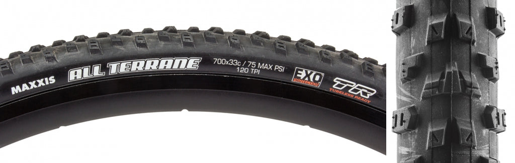 MAX ALL TERRANE 700x33 BLACK FOLD/120 DC/EXR/TR