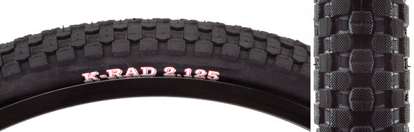 KEN K-RAD SPORT 24x2.125 BK/BK SRC/60 WIRE 65psi