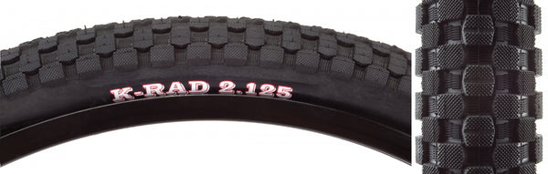 KEN K-RAD SPORT 20x2.125 BK/BK SRC/60 WIRE 65psi