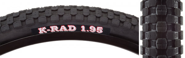 KEN K-RAD SPORT 20x1.95 BK/BK SRC/60 WIRE 65psi