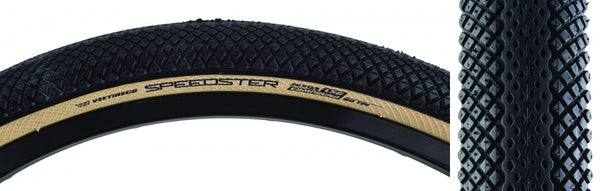 VEE SPEEDSTER 20x1-3/8 BK/TAN FOLD/90/LSG