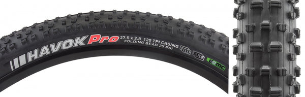 KEN HAVOK PRO 27.5x2.8 BK/BK DTC/EMC/TLR FOLD 35psi E50