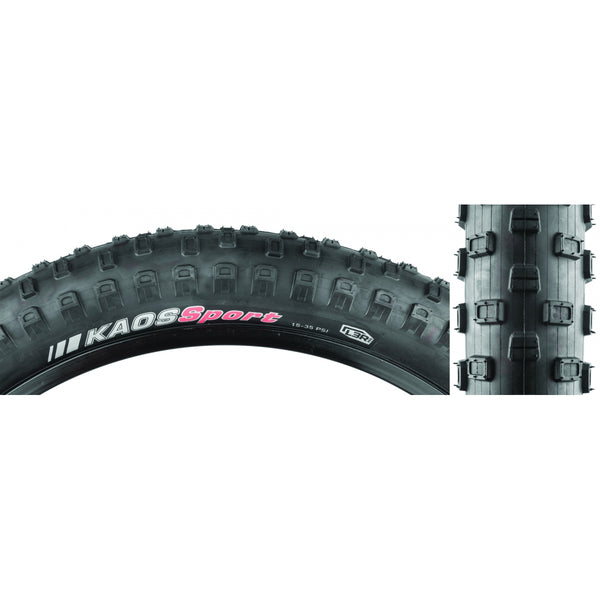 KEN KAOS SPORT 20x2.8 BK/BK L3R-PRO/60 WIRE 35psi