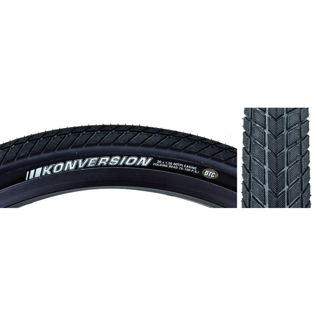 KEN KONVERSION ELITE 20x1.5 BK/BK DTC FOLD 100psi