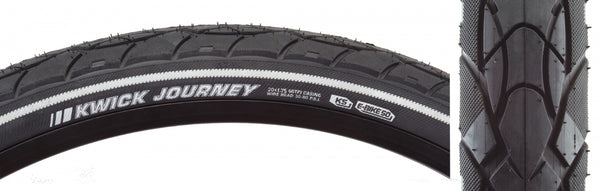 KEN KWICK JOURNEY SPORT 20x1.75 BK/BK/REF SRC/KS/60 WIRE 80psi E50