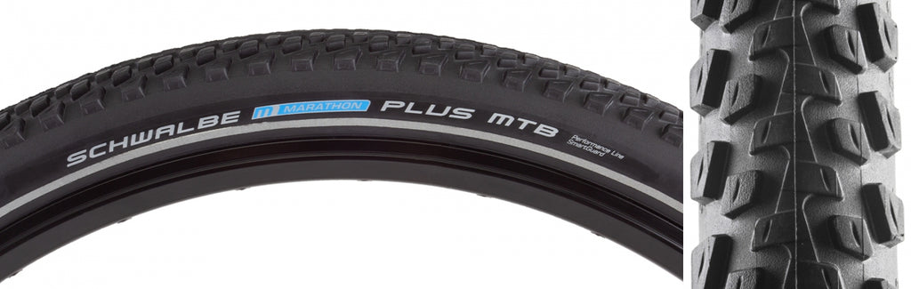 SWB MARATHON PLUS MTB 26x2.1 PERF TWIN SM-GUARD BK/BK/REF DUAL E50 WIRE