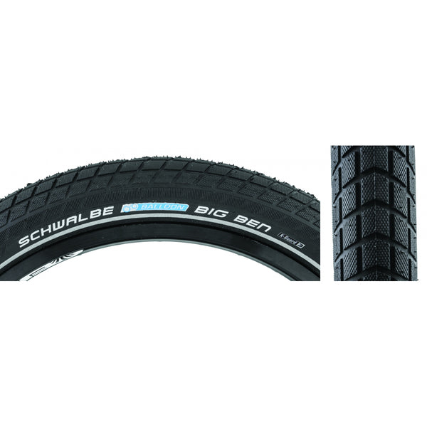 SWB BIG BEN 27.5x2.00 ACTIVE TWIN K-GUARD BK/BK SBC WIRE