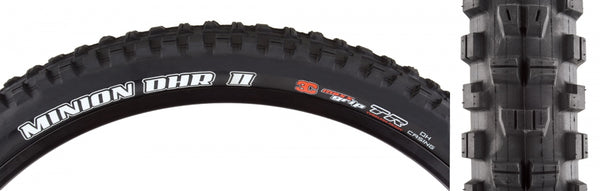 MAX MINION DHR II 27.5x2.4 BLACK FOLD/60 3CG/DH/TR/WT