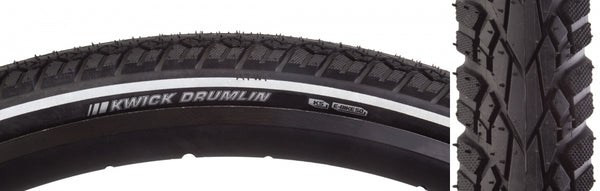 KEN KWICK DRUMLIN SPORT 27.5x1.75 BK/BK/REF SRC/KS/60 WIRE 80psi E50