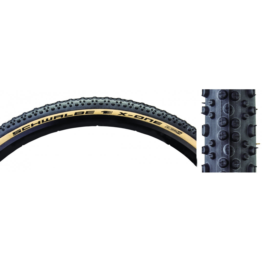 SCHWALBE X-ONE ALLROUND EVO TWIN 700x33 BK/BSK/BEIGE ONESTAR FOLD