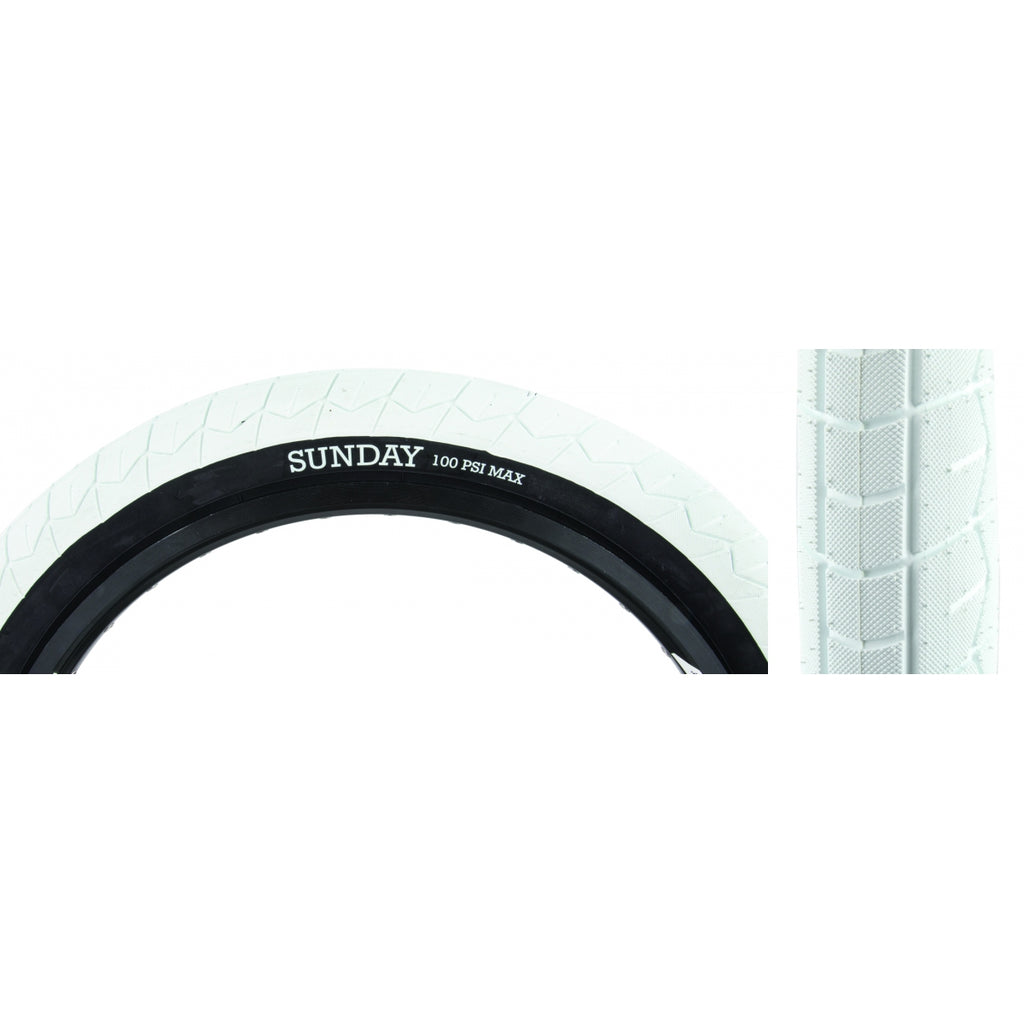 SUNDAY CURRENT V2 20x2.4 WH/BK WIRE