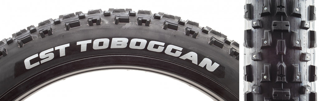 CSTP TOBOGGAN 26x4.0 BK/BK WIRE 240-STUD