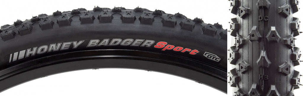 KEN HONEY BADGER SPORT 26x2.2 BK/BK DTC/60 WIRE 50psi