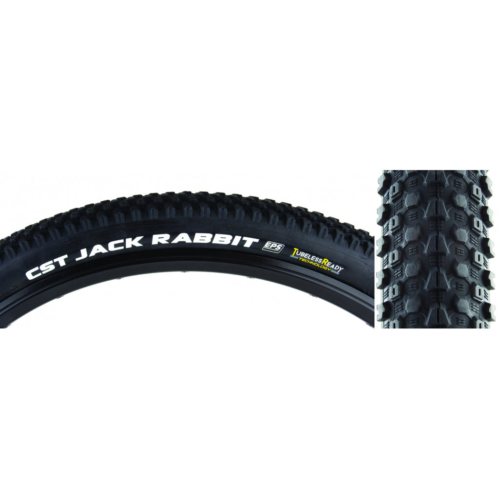 CSTP JACKRABBIT 26x2.0 BLACK FOLD DC/EPS/TR 120tpi