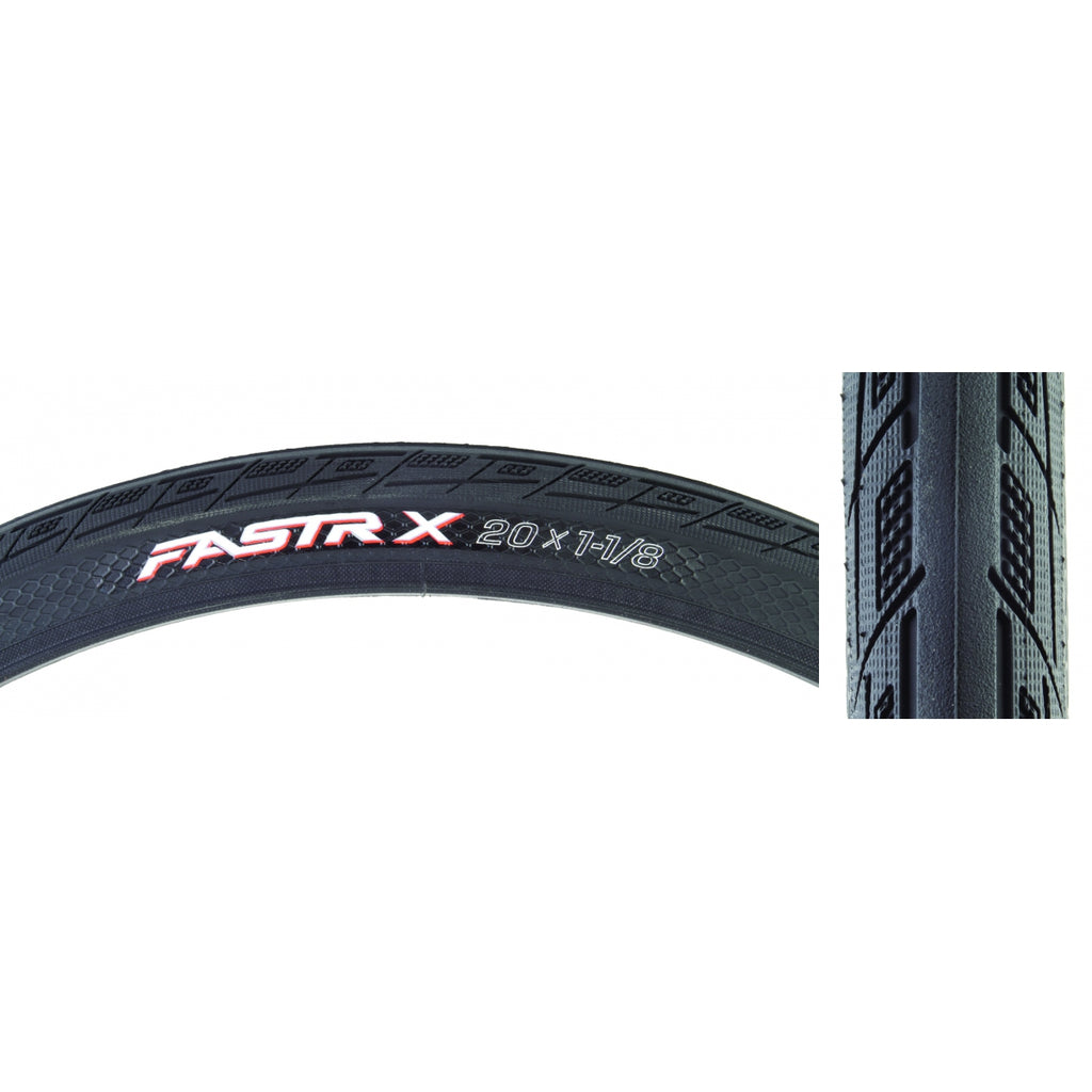 TIOGA FASTR X 20x1-1/8 WIRE BLACK