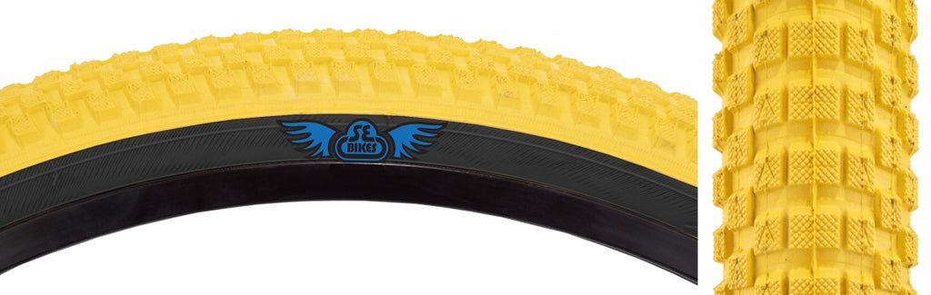 SE BIKES CUB 26x2.0 YEL/BK WIRE/27/MPC