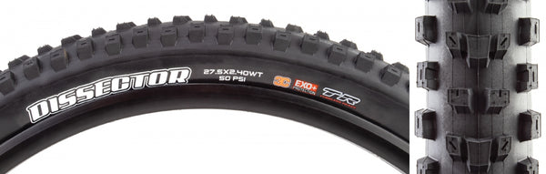 MAX DISSECTOR 27.5x2.4 BLACK FOLD/60 3C/EXO+/TR