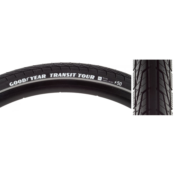 GOODYEAR TRANSIT TOUR SECURE 700x35BK WIRE RFL/DYC/E50