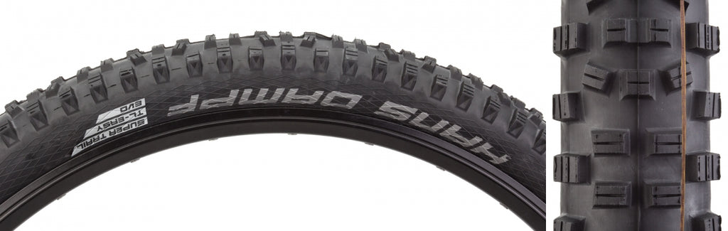 SWB HANS DAMPF 27.5x2.35 EVO S-TRAIL BK/BSK ADDIX SOFT TLR FOLD