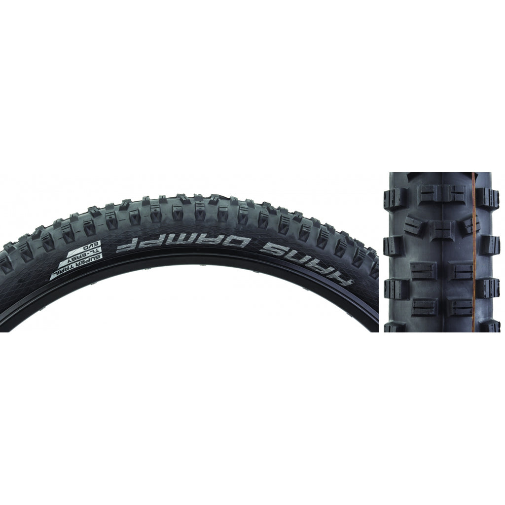 SWB HANS DAMPF 27.5x2.35 EVO S-TRAIL BK/BSK ADDIX SOFT TLR FOLD