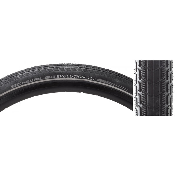 SCHWALBE MARATHON ALMOTION EVO RACEGUARD 28x2.0 BK/BSK/REF E25 TLR FOLD