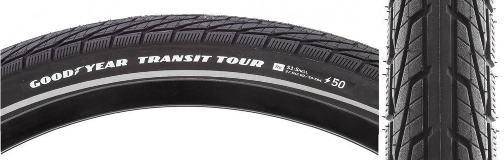 GOODYEAR TRANSIT TOUR 27.5x2.0 BK/REF WIRE DYC
