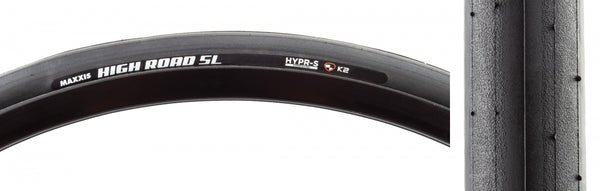 MAX HIGH ROAD SILVER 700x23 BLACK FOLD/170 HYPR-S/K2