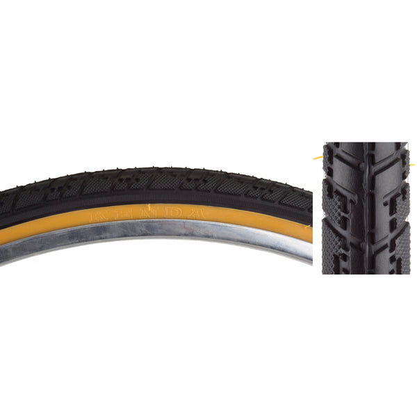 SUNLITE 26x1-3/8 BK/GM HYBRID K830 WIRE