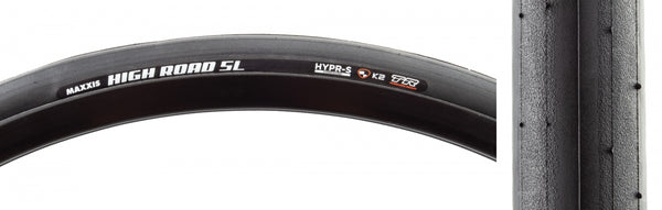 MAX HIGH ROAD SILVER 700x25 BLACK FOLD/170 HYPR-S/K2/TR