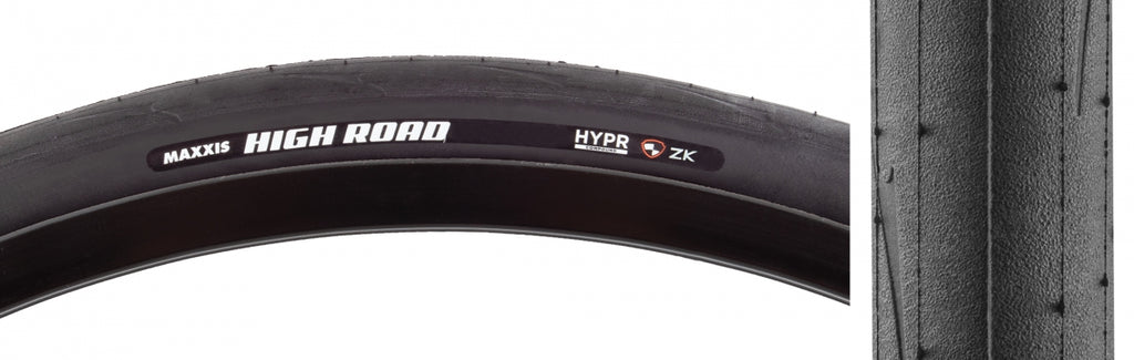 MAX HIGH ROAD 700x25 BLACK FOLD/170 HYPR/ONE70/ZK