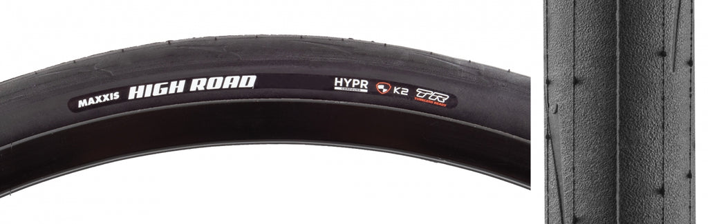 MAX HIGH ROAD 700x25 BLACK FOLD/170 HYPR/ONE70/K2/TR