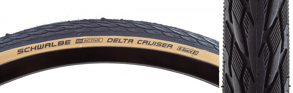 SWB DELTA CRUISER 700x28 ACTIVE K-GUARD BK/GW SBC WIRE