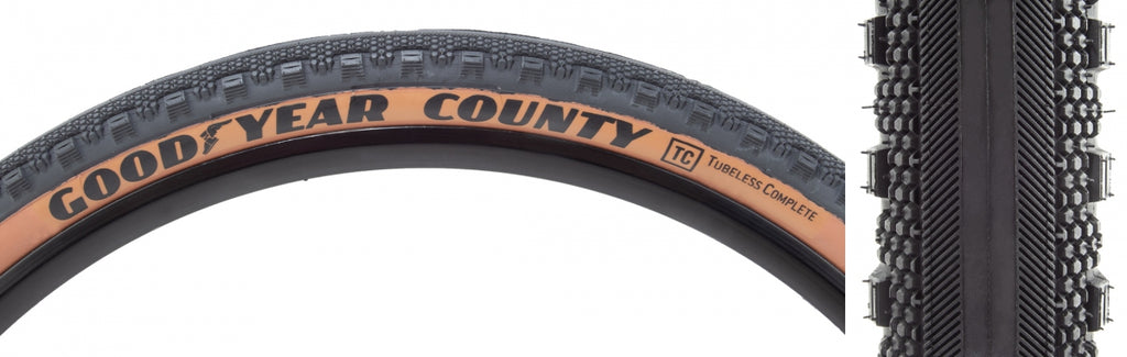 GOODYEAR COUNTY ULTIMATE 700x35 BK/YSK FOLD TC