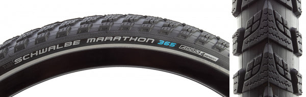 SWB MARATHON 365 700x38 PERF GN-GUARD BK/BK/REF FOUR SEASON E50 DYNAMO WIRE