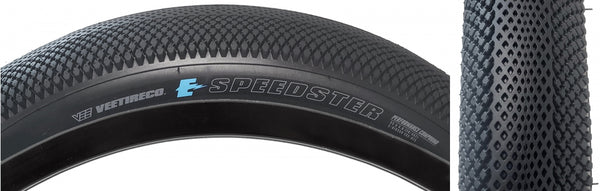 VEE SPEEDSTER 22x3.0 457 BK/BK WIRE/26 PERF/OVER RIDE E50