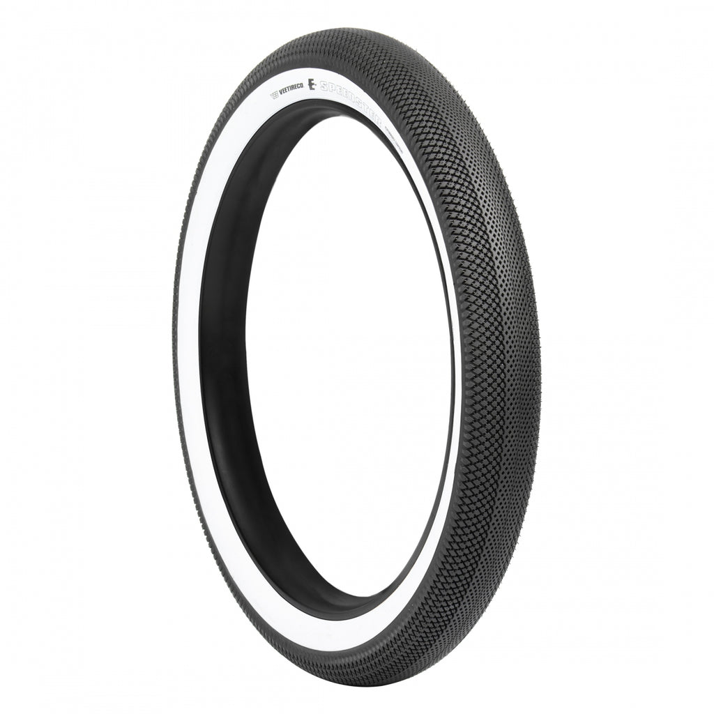 VEE SPEEDSTER 22x3.0 457 BK/WH WIRE/26 PERF/OVER RIDE E50